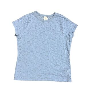 Aerie Lace Vintage T-Shirt Women’s medium Blue